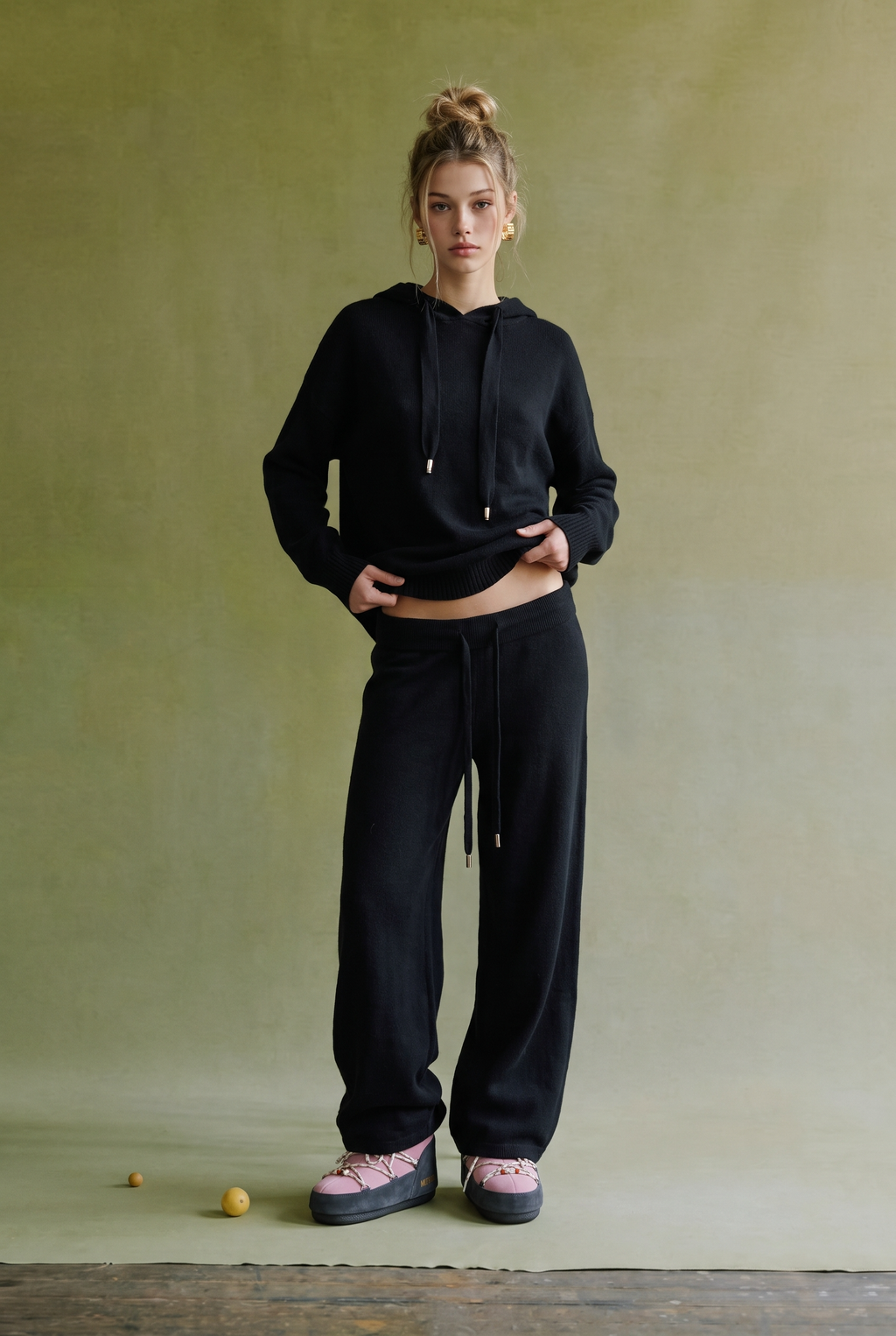 Knit Sweater Pants