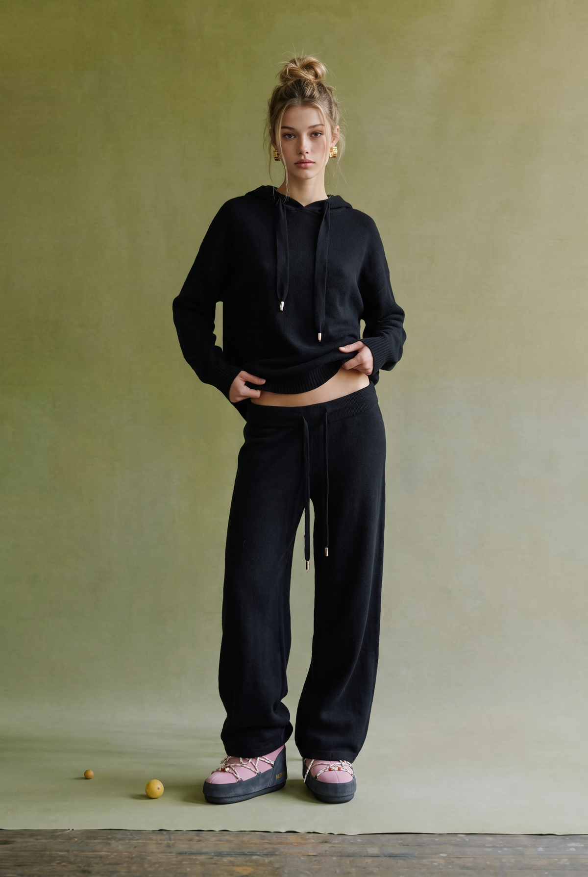 Knit Sweater Pants