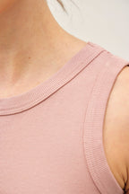 High Neck Muscle Tank