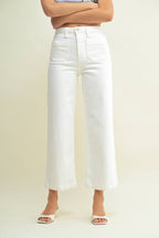 Patch Pocket Wide Leg