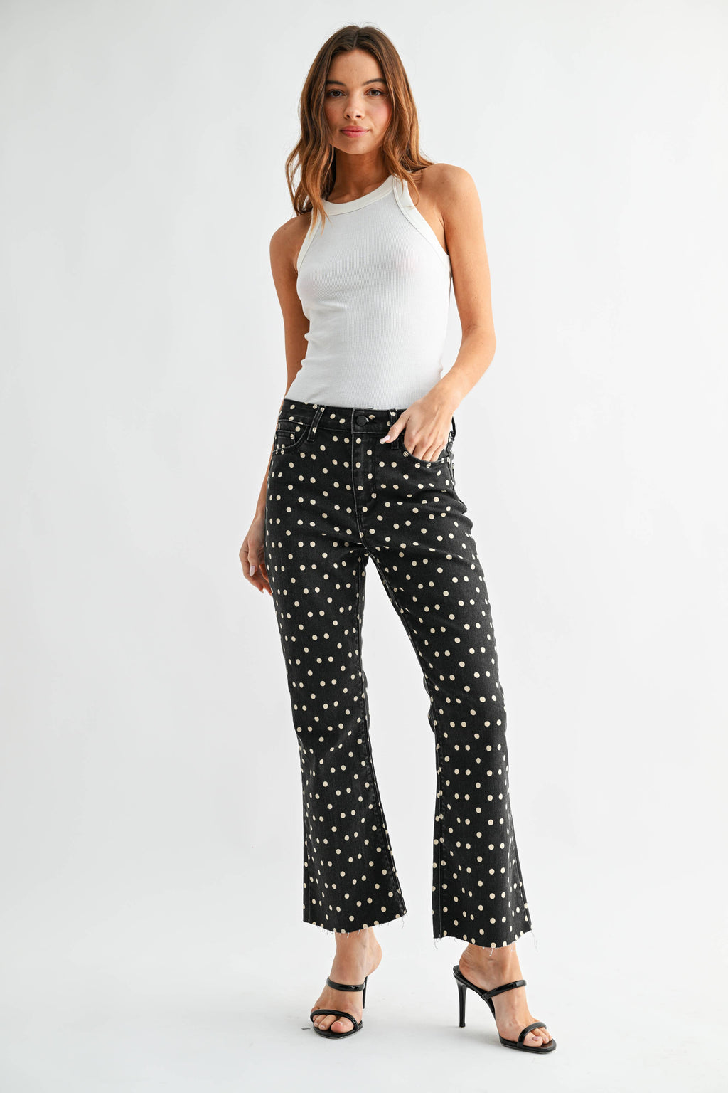 Polka Dot High Rise