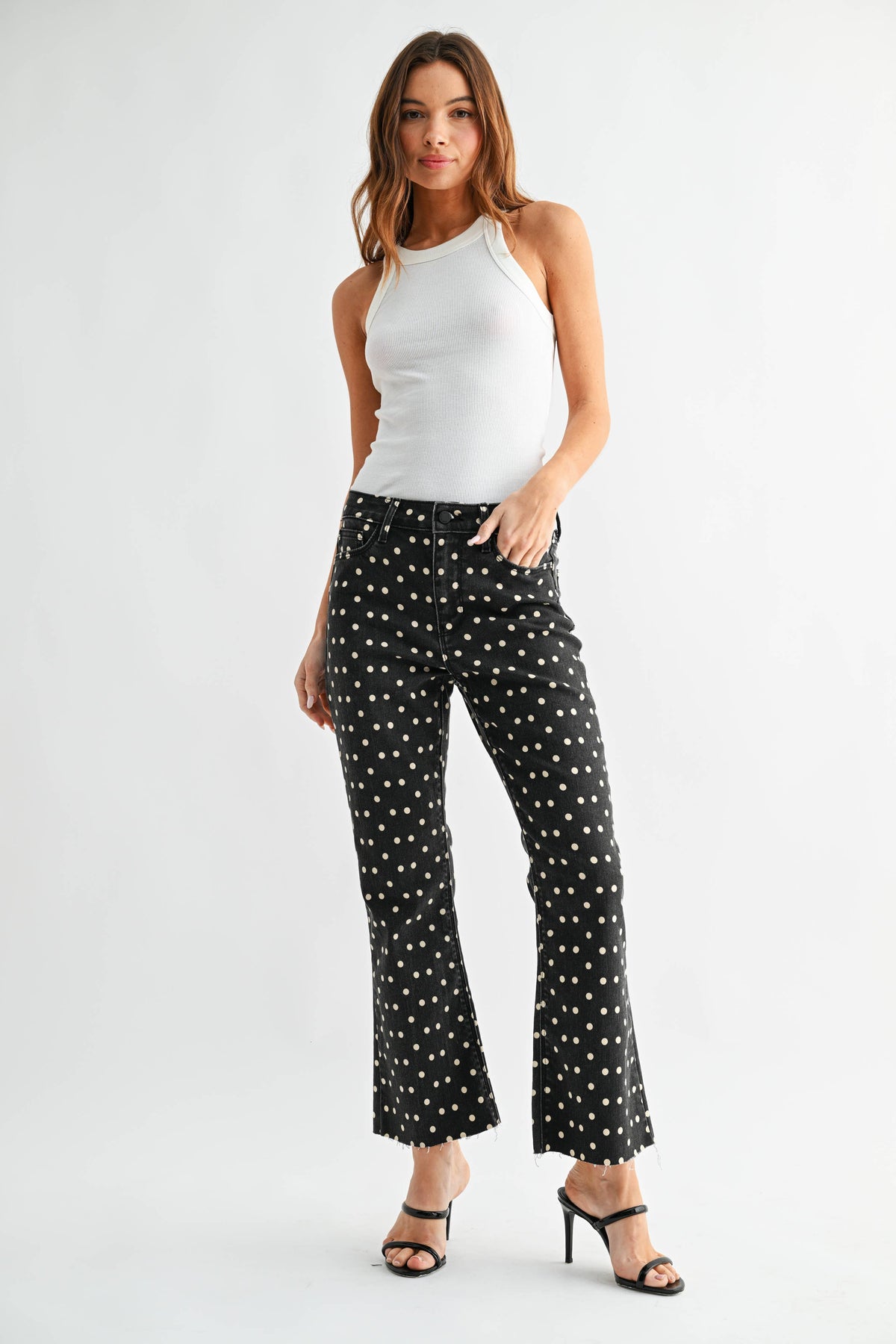 Polka Dot High Rise