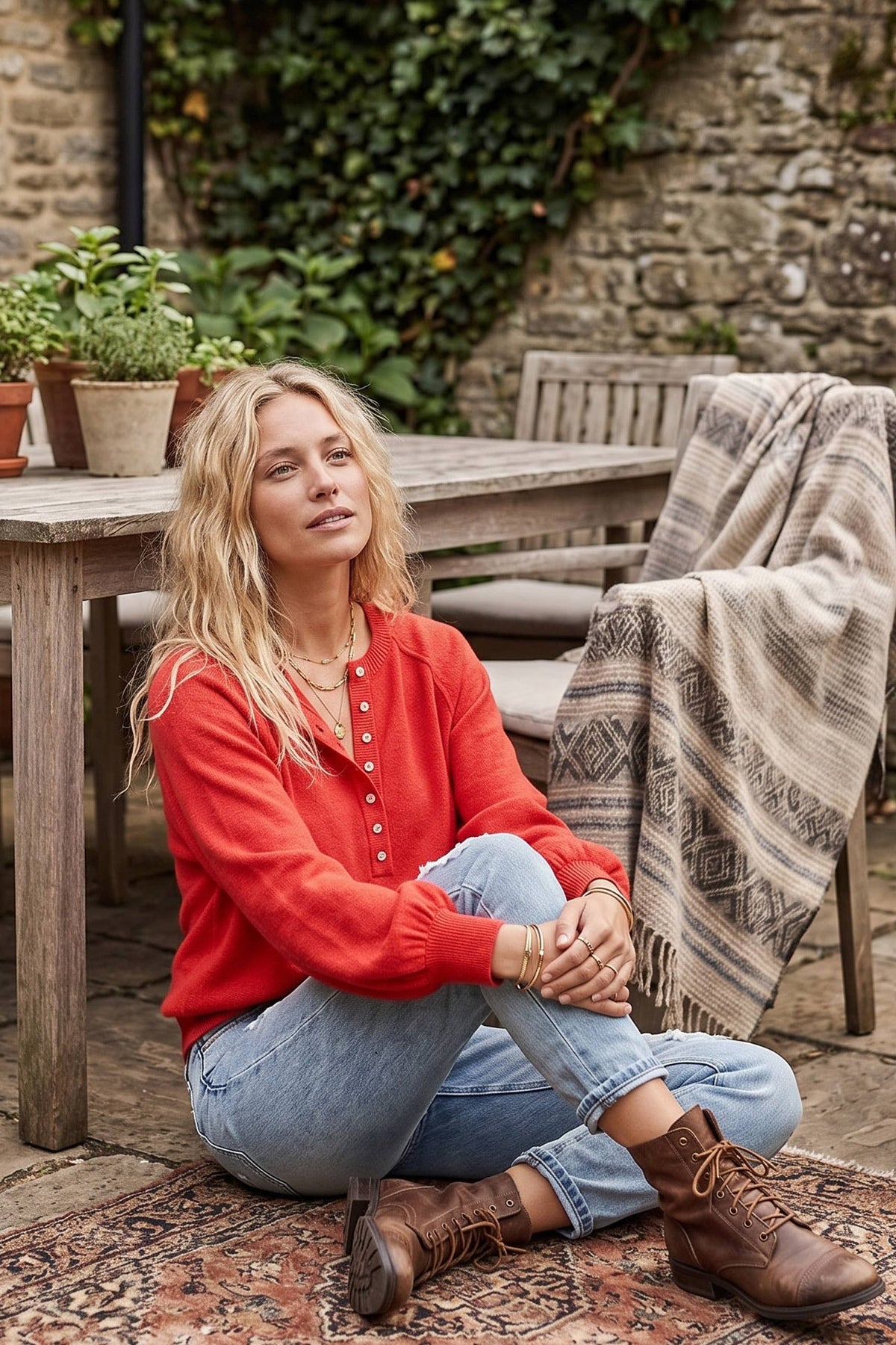 Balloon Sleeve Sweater