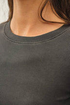 Ribbed Crewneck Long Sleeve
