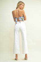 Patch Pocket Wide Leg