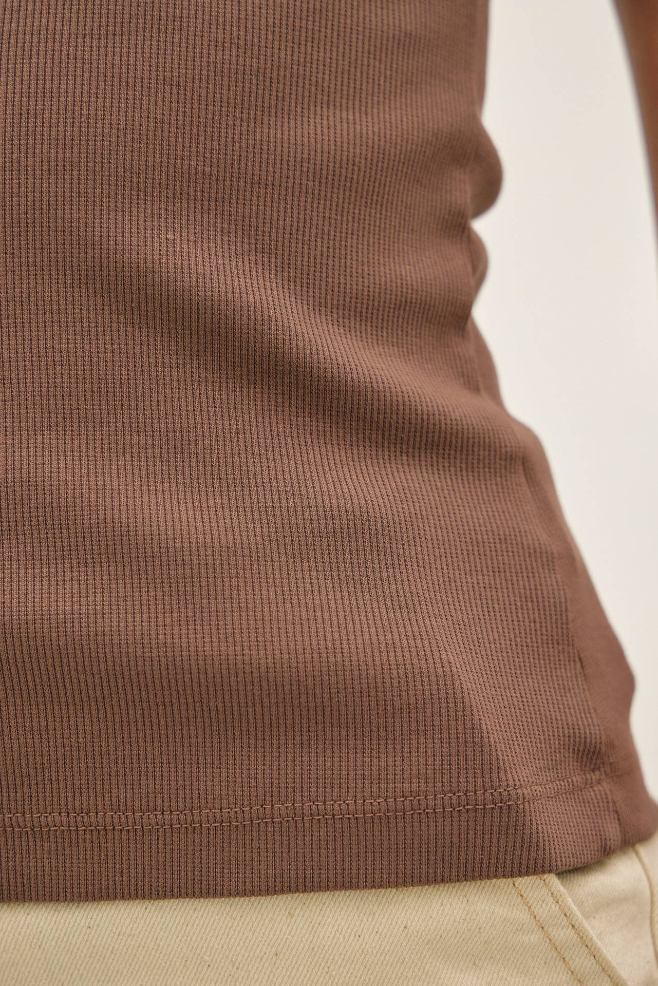 High Neck Muscle Tank
