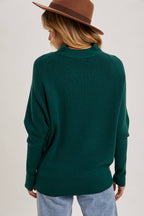 Slouch Neck Dolman Sleeve
