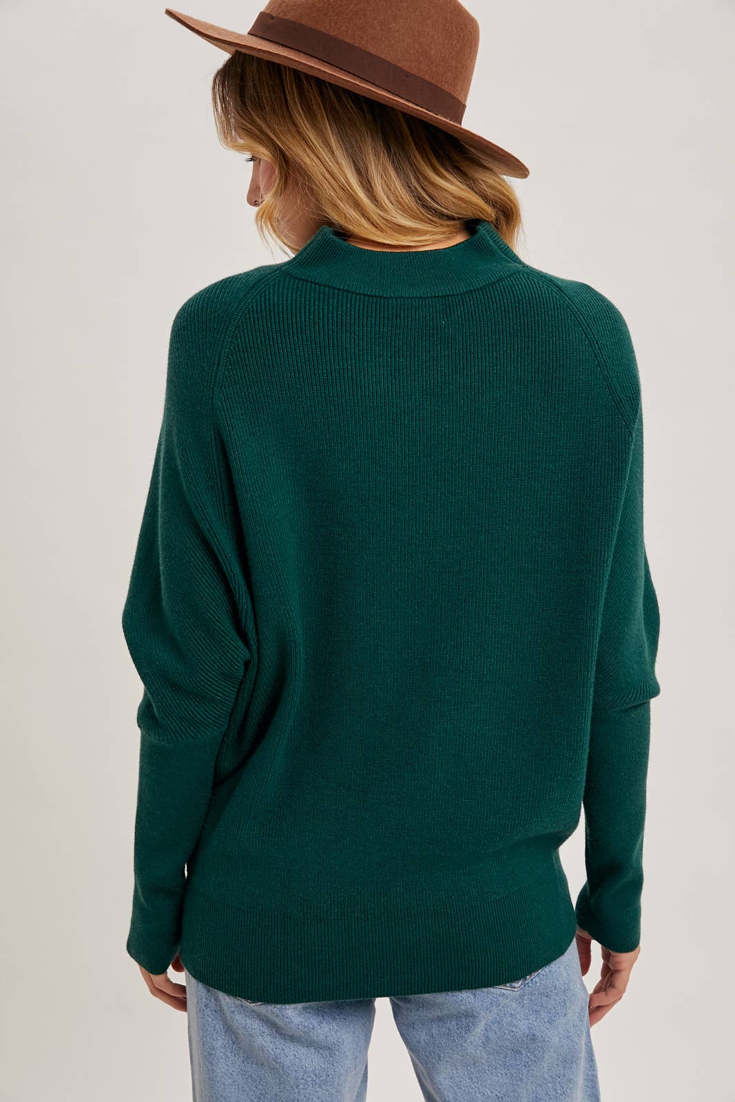 Slouch Neck Dolman Sleeve