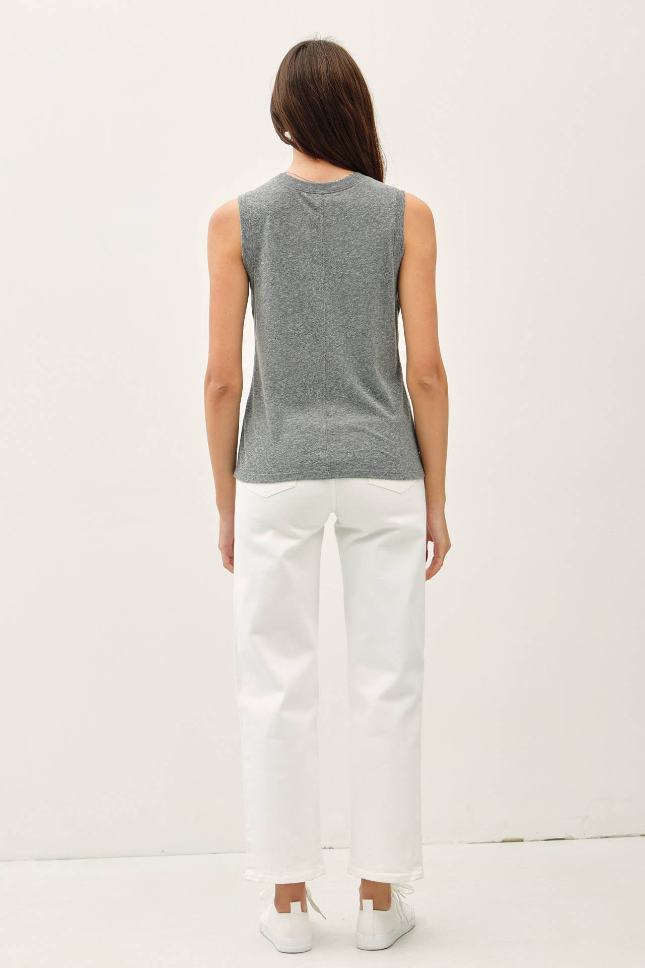 Round Neck Muscle Tank