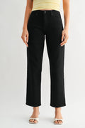 Straight Leg Black Jean