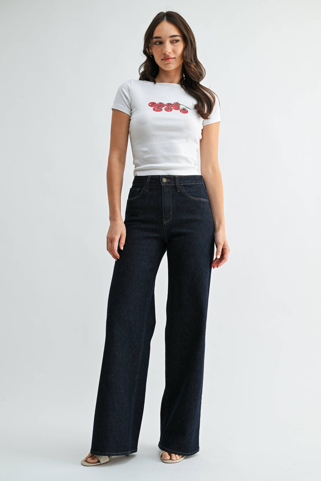 Stretch Wide Leg