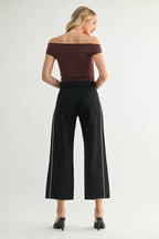 Barrel Jean Twist Seam