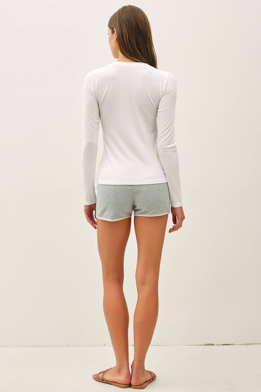 Ribbed Crewneck Long Sleeve