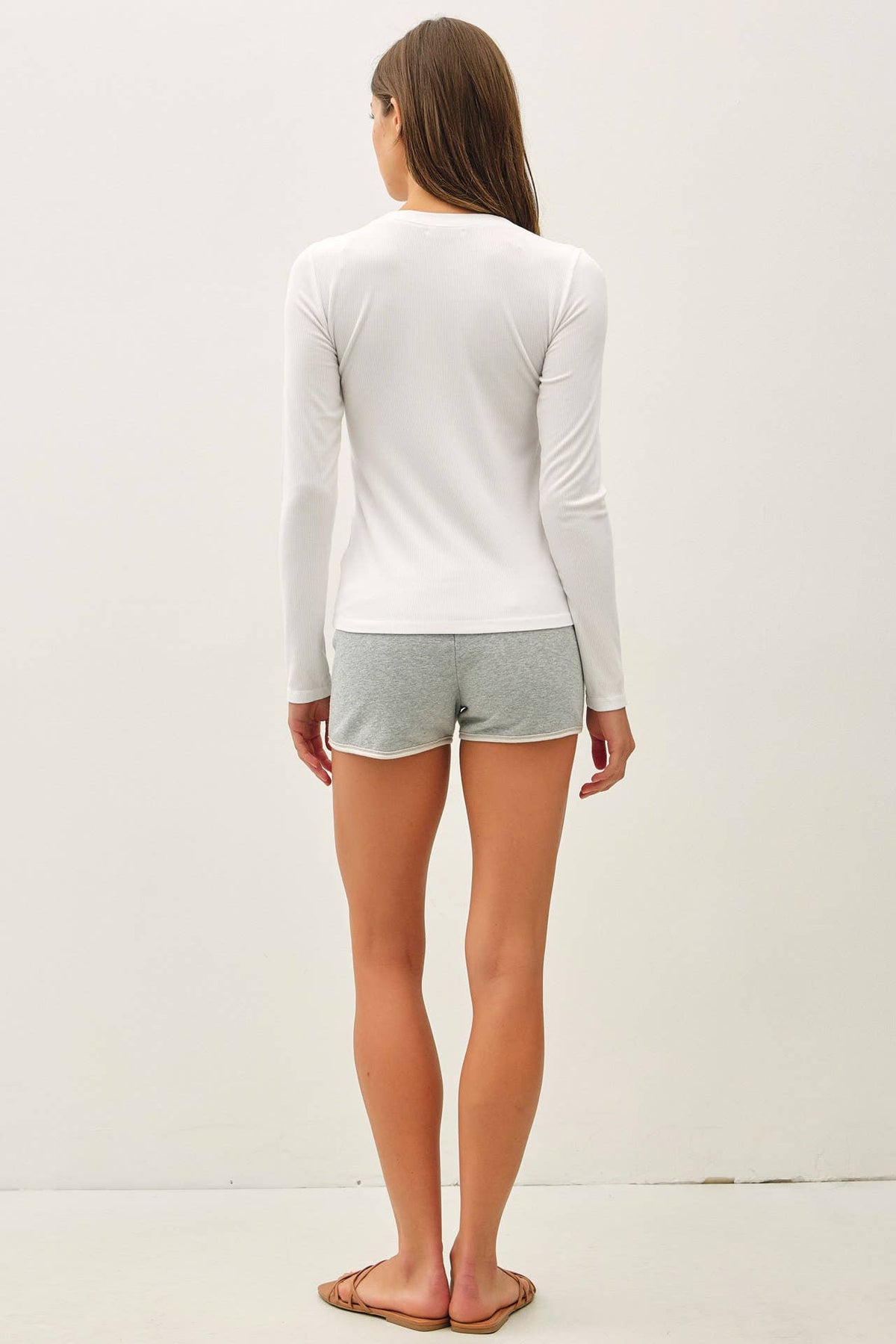 Ribbed Crewneck Long Sleeve
