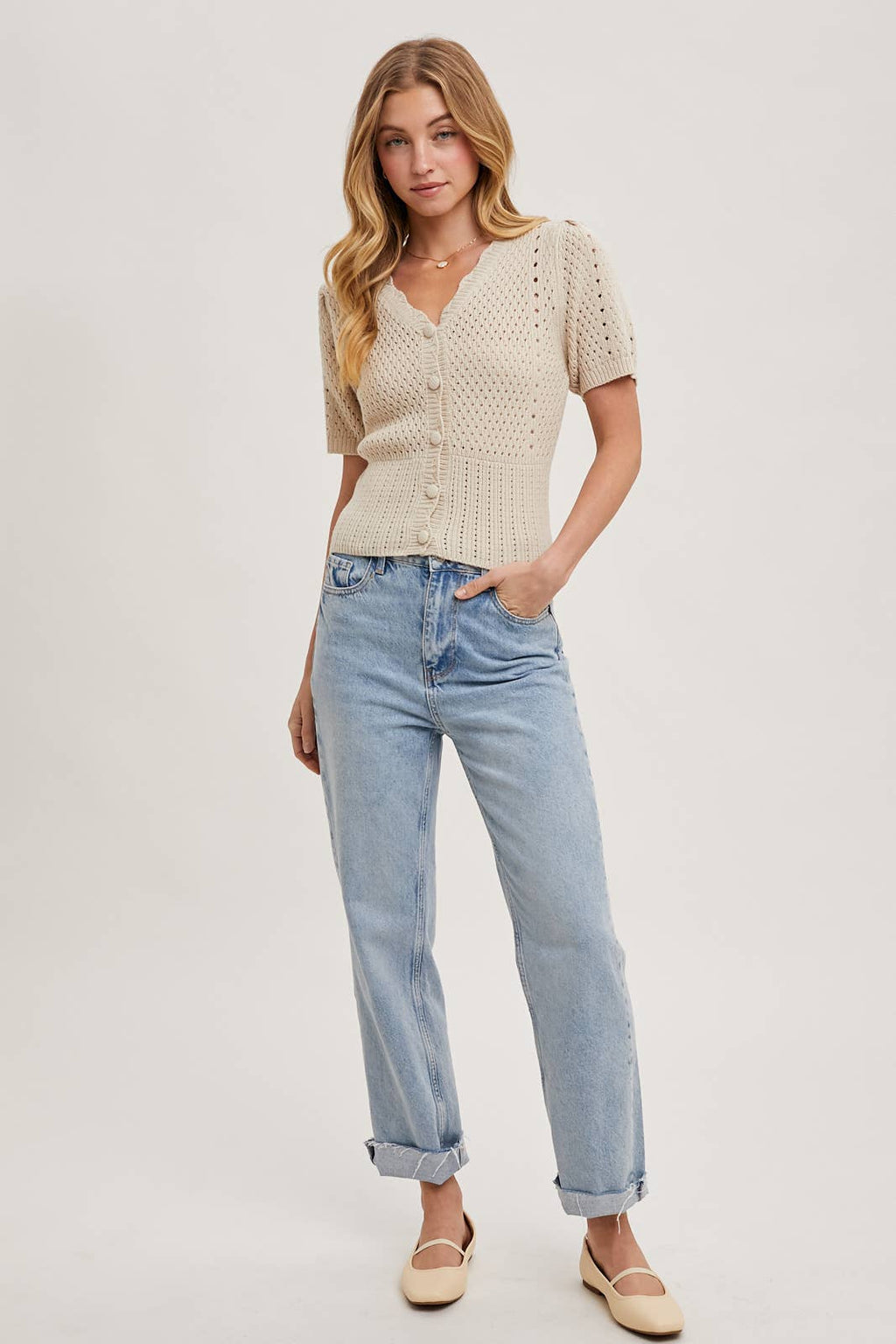 Button Down Short Sleeve