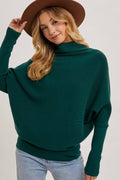 Slouch Neck Dolman Sleeve