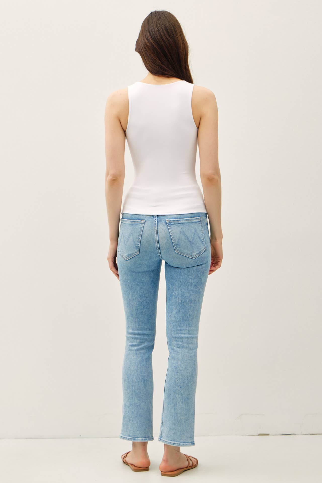 Double Lined Square Neck