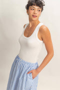 Scoop Neck Tank Top