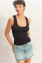 Scoop Neck Tank Top